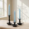 With Handle Candlestick Holder Metal Desktop Candlestick Adornment Elegant Candles Stand