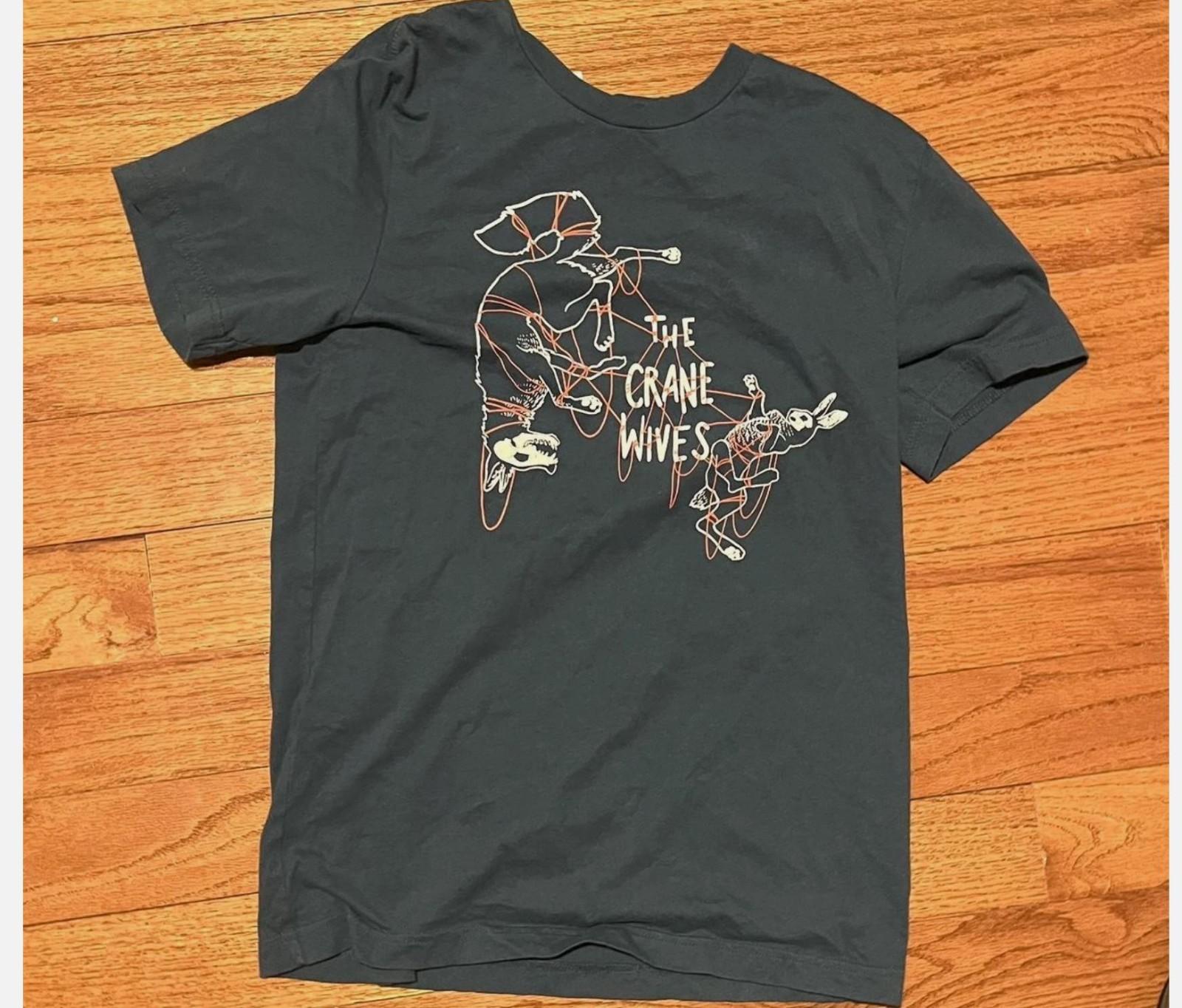 

Редкая футболка в подарок фанатам от группы The Crane Wives, размер S-4XL, T258 S