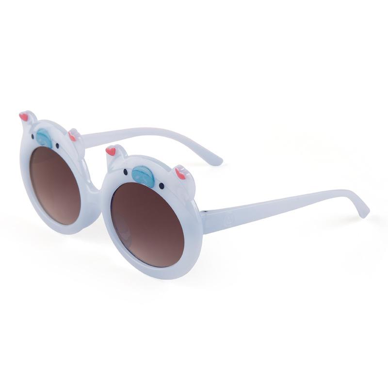 Children's sunshade UV protection sunglasses boys and girls baby cute cartoon piggy sunglasses trend