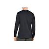 Under Armour Dry Fit Stretch Crew Neck Long Sleeve T-Shirt Men Tops Black 1332491-001