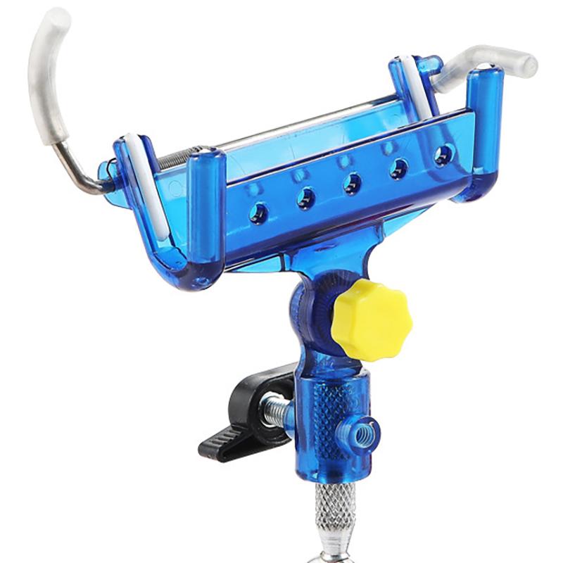 360Degree Rotatable Adjustable Fishing Rod Holders Self-Locking Fish Pole Bracket Ground Bank Fishing Rod Rack Stand Fish Pole Holder