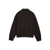 PUMA T7 Comfortable Versatile Sporty Casual Jacket Colorblock Cropped Dual-Zip Jacket with Small Logo Women's Black