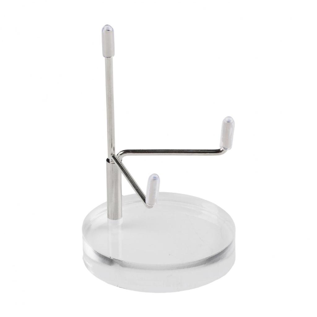 Adjustable Metal Display Stand Easel Shelf With Acrylic Base