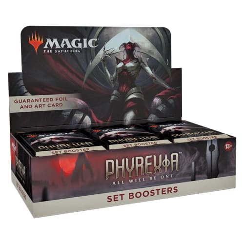 Magic: The Gathering Phyrexia: The Complete Set Booster, English Version, 30 Packs, D11300000, MTG Trading Cards, Wizards of the Coast, D11300000