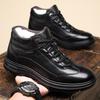 Winter New Shoes for Men Wool Boots Genuine Leather Warm Plush Casual Shoes Non-slip Snow Boots