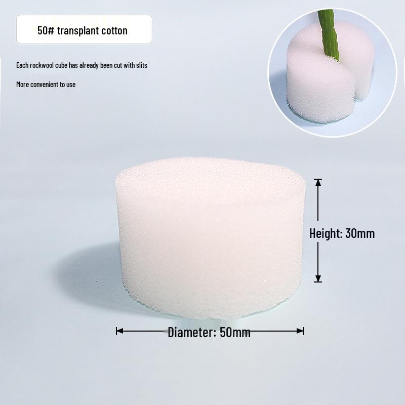 Hydroponic I-Shaped Polyurethane Sponge for Soilless Cotton Seedlings and Vegetables.