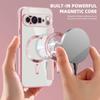 For Google Pixel 10 Pro XL Magnetic Case Rhombus PU Leather Phone Cover