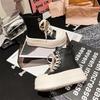 Zapatillas de Lona de Caña Alta con Suela Gruesa Estilo Queen Fan Negras para Mujer Verano 2025 Nuevas Versátiles que Aumentan la Altura Suela Blanda Casual Tipo Board