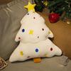 Gingerbread Man Pillow & Christmas Tree Cushion Set - Festive Holiday Decoration Gift for Kids