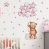 Cartoon Star Bear Moon Cloud Decoration Wall Decal Home Decoration Wall Decal Self Adhesive