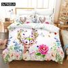 Comforter Cartoon Animals Queen Bedding Set Bedding Digital Printing King Size Bedding Set
