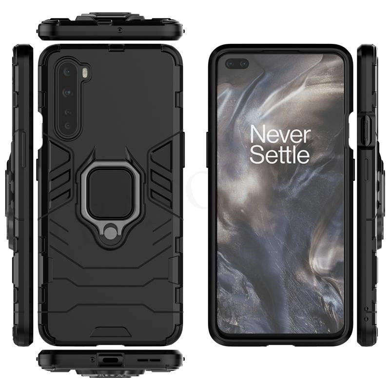For Oneplus 8 Nord Case Cover One Plus Nord 7 8 Pro Z Shockproof Bumper Magnetic Ring Holder Armor Phone Case For Oneplus Nord
