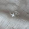 Elegant Starfish Ring: Fresh, Sweet & Versatile Women's Fashion Jewelry - Exquisite Light Luxury Trend.
