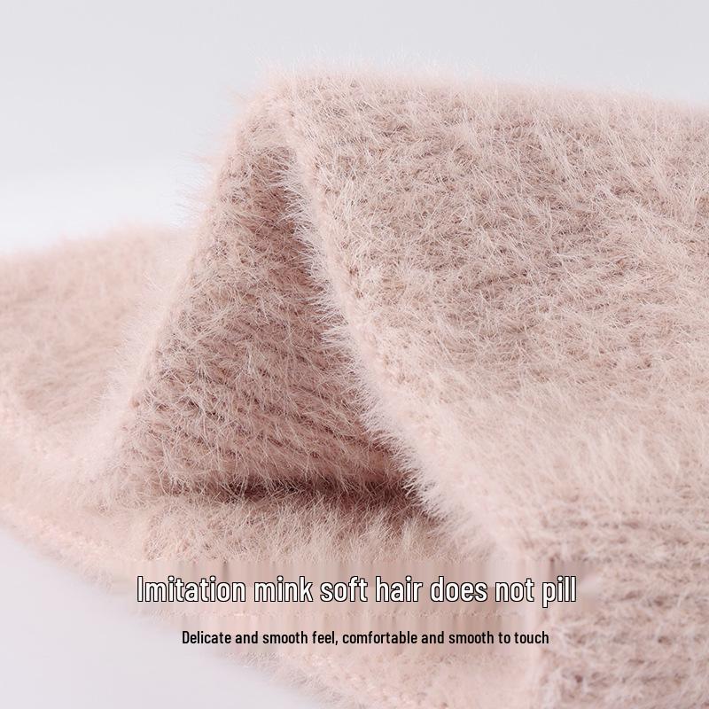 Cozy Faux Mink Earmuffs – Windproof, Coldproof & Elastic Ear Protection for Autumn/Winter