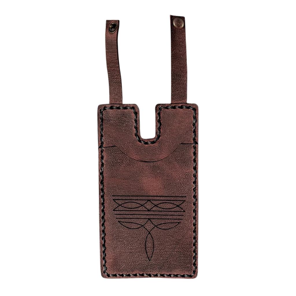 Western Boot Wallet With Strap, Fashion Leather Wallet,Slim Cowboy Billfold For Men Women