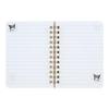 Sanrio Kuromi B7 Ring X 10 X Character 091669 Notebook, 12.8 1.5 Cm,
