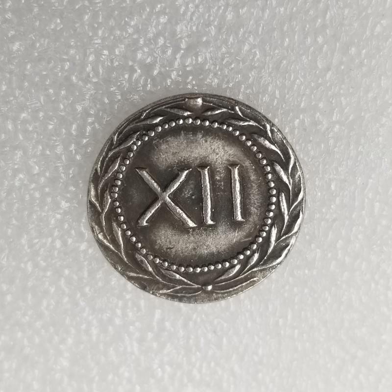 Greek Craft Copper-Plated Silver Dollar Rounds – 16 Antique Styles