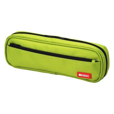 LIHIT LAB 2-Way Pen Case Light Green A7552-6 - Versatile Stationery Organizer