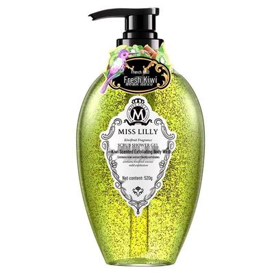 MISS LILLY Kiwi Fragrance Exfoliating Amino Acid Shower Gel