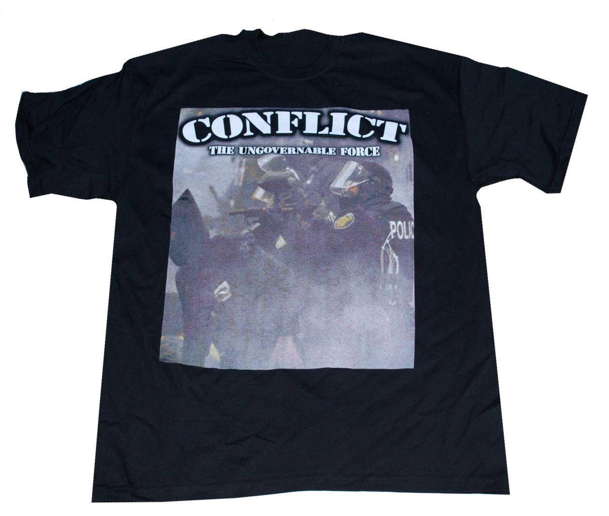 Conflict Ungovernable Force T-Shirt S M XXXL
