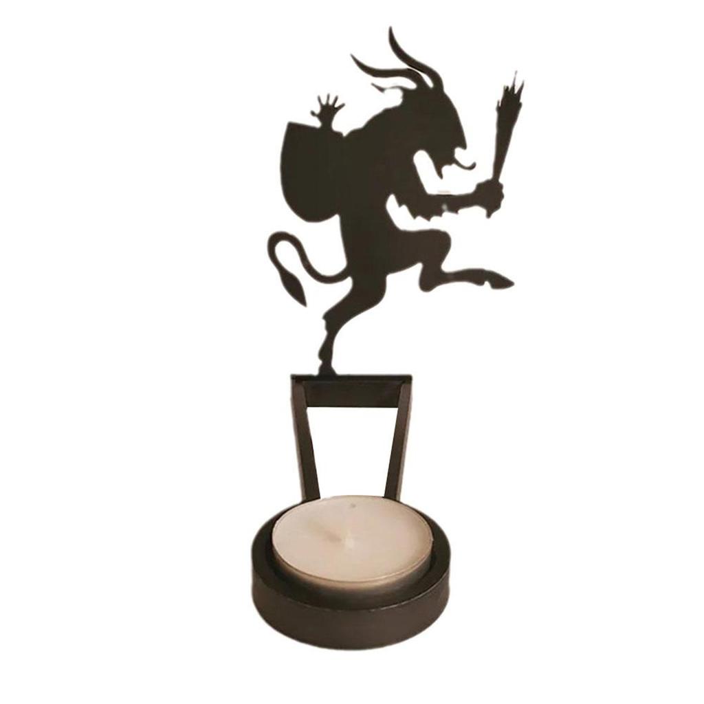 Funny Candle Holder Table Decoration Innovative Shaow-Candle Holder For Bedroom Decor