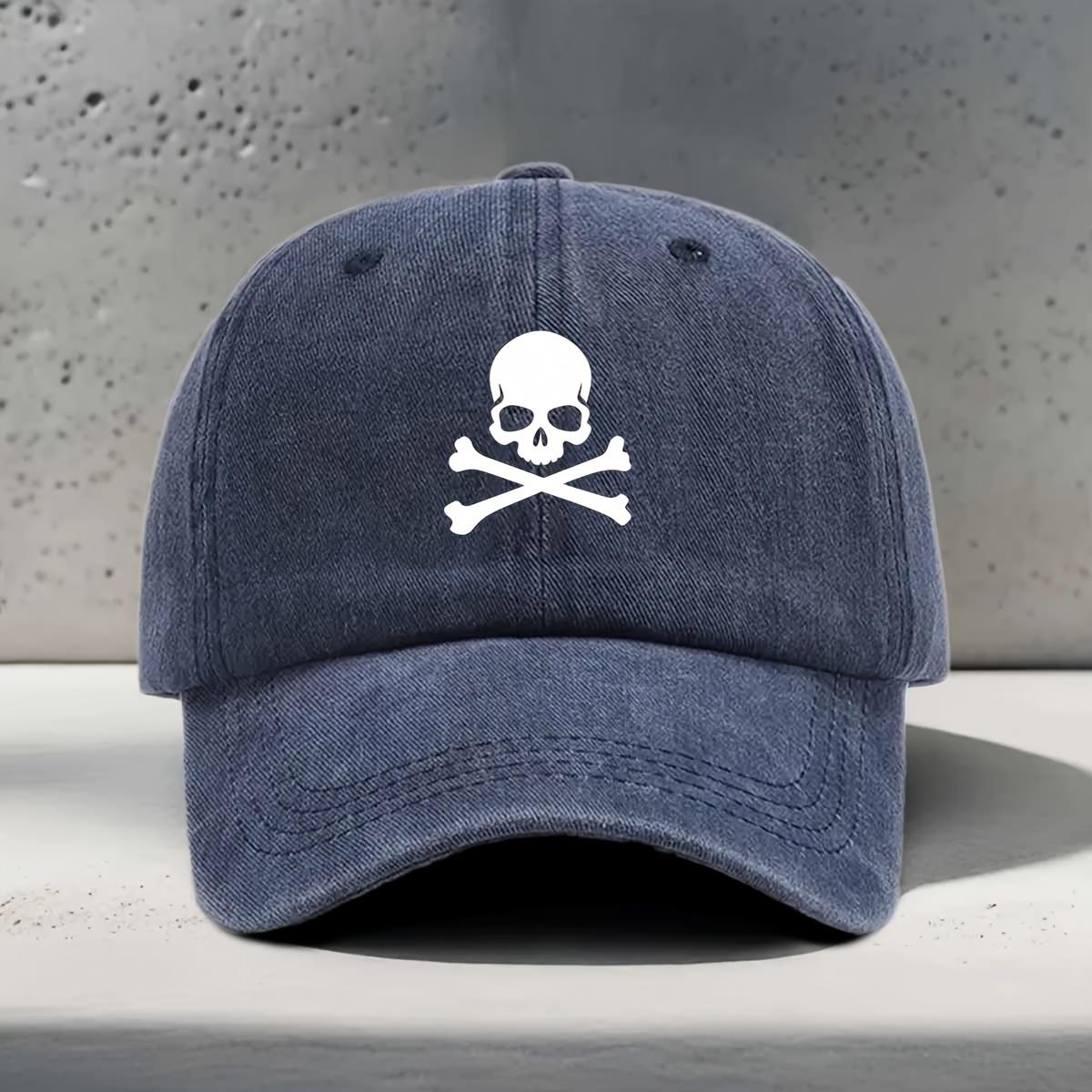 

Baseball Cap, Washed and Aged Curved Brim Hat, Outdoor Sports Peaked Cap, Unisex Driver s Hat темно-синього кольору