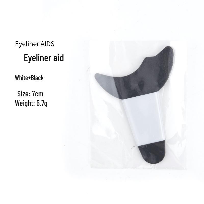 Wielofunkcyjne silikonowe narzędzie do makijażu oczu do aplikacji eyelinera, cieni do powiek i tuszu do rzęs