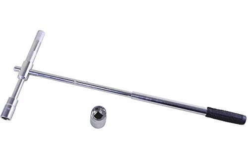 Sutekus Quick Turn Cross Wrench, Speeder Type, 17, 19, 21, and 23mm Hex Sockets