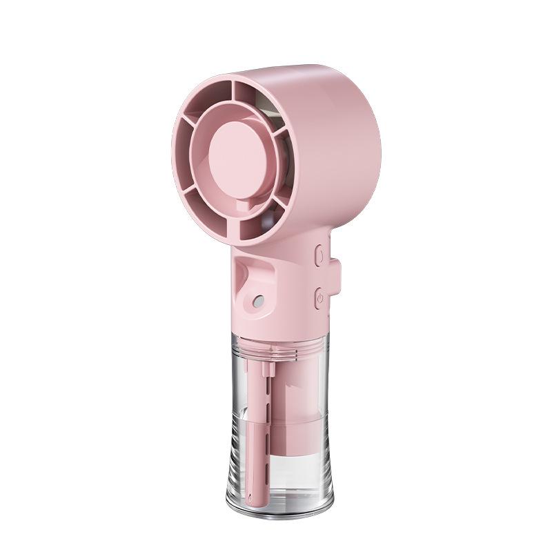 Portable Mini Rechargeable Spray Fan – Handheld Humidifier & Gift