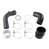 Turbo Intercooler Outlet Cold Side Charge Pipe for Ford 2017-2025 6.7L Powerstroke intercooler Pipe aluminum 4-Ply Boots