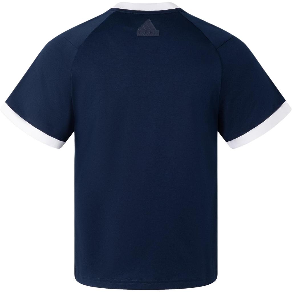 New Adidas T Shirt Women's College Navy/White JC8710