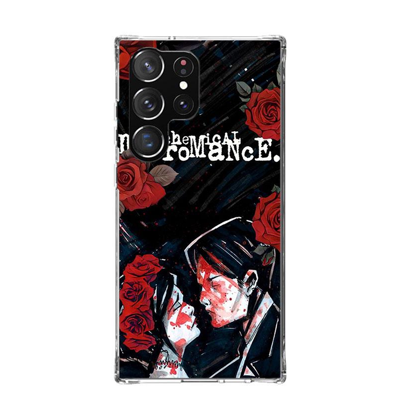 

My Chemical Romance MCR Phone Case For Samsung Galaxy S26 S25 Edge S24 S23 FE S22 Ultra S21 Plus S20 + Fundas Cover Coque Galaxy Samsung S24 FE