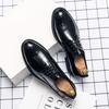 New Men Oxford Glossy Leather Dress Shoes Lace Up Flats Male Casual Shoes Footwear Loafers Men Big Size 38 -44 %