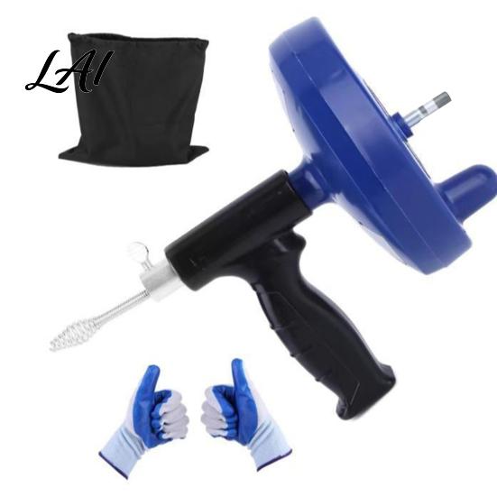 Multi-scenario Drain Unblocker Pipe Unclogger Auger Set with Drill Adapter Flexible Steel