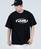 Ballianteu T2504 Vintage Logo Oversized Short Sleeve T-Shirt [Black]