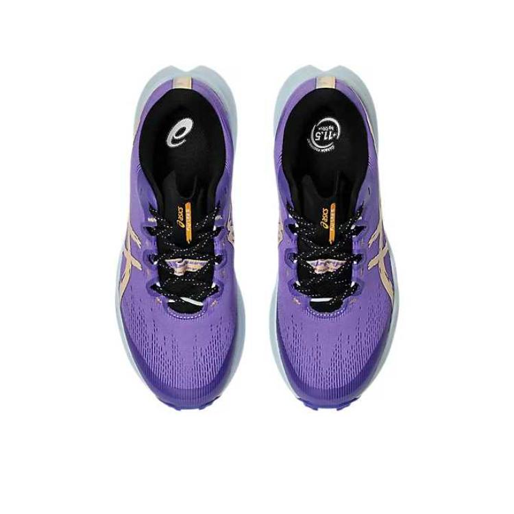 Asics Fuji Lite 6 Lace-Up Round Toe Cushioning Breathable Rebound Low-Top Running Shoes Women sneaker 1012B865-500