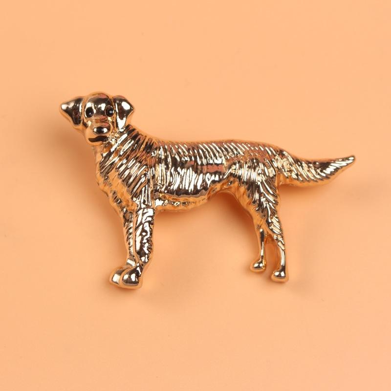 

Старый зодиакальный знак собаки ретро забавный дизайн брошь булавка с аксессуарами