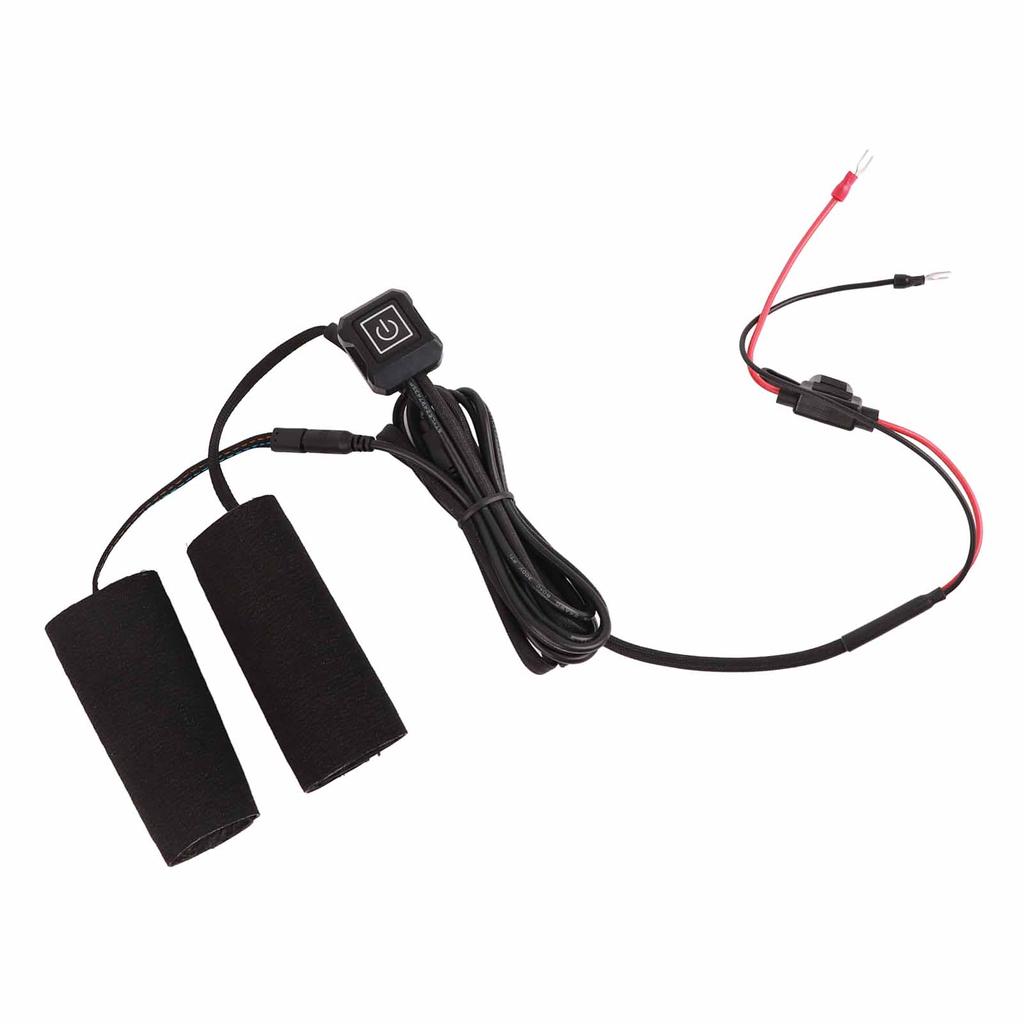 USB Heated Grips Removable Motorcycle Warmer Overgrip Handlebar Temperature Adjustable Electric