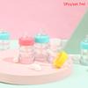 5Pcs Empty Lip Gloss Tube Containers Clear Refillable Lip Balm Pacifier Bottles