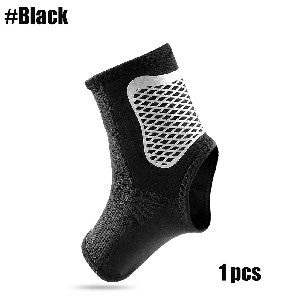 

1 шт., спортивное защитное снаряжение, поддержка футбольной лодыжки, баскетбольный бандаж на лодыжку, нейлоновая компрессионная поддержка лодыжки, аксессуар для тренажерного зала и бадминтона S