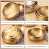 ZISIZ Golden Stainless Steel Double-Layer Noodle Bowl