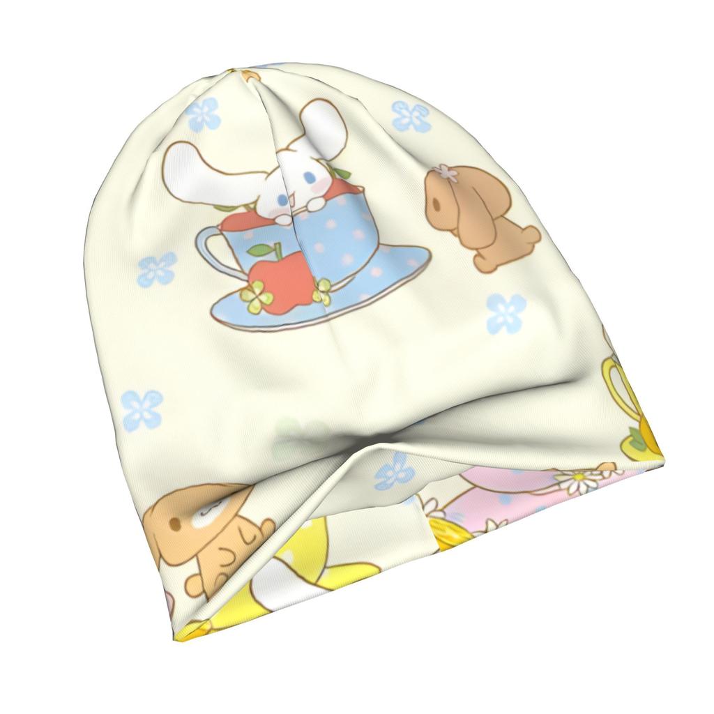 Cinnamoroll Adult Beanie Hat - Iconic Cinnamoroll Face &, Anime for Streetwear, Casual Outfits, Themed Outfits - Stylish for &, Cinnamoroll Merchandis