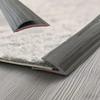 1PC 118.11in Indoor Flooring Transition Carpet Edge Strip Multi-surface Compatibility Seamless Flooring Transition Traction Enha