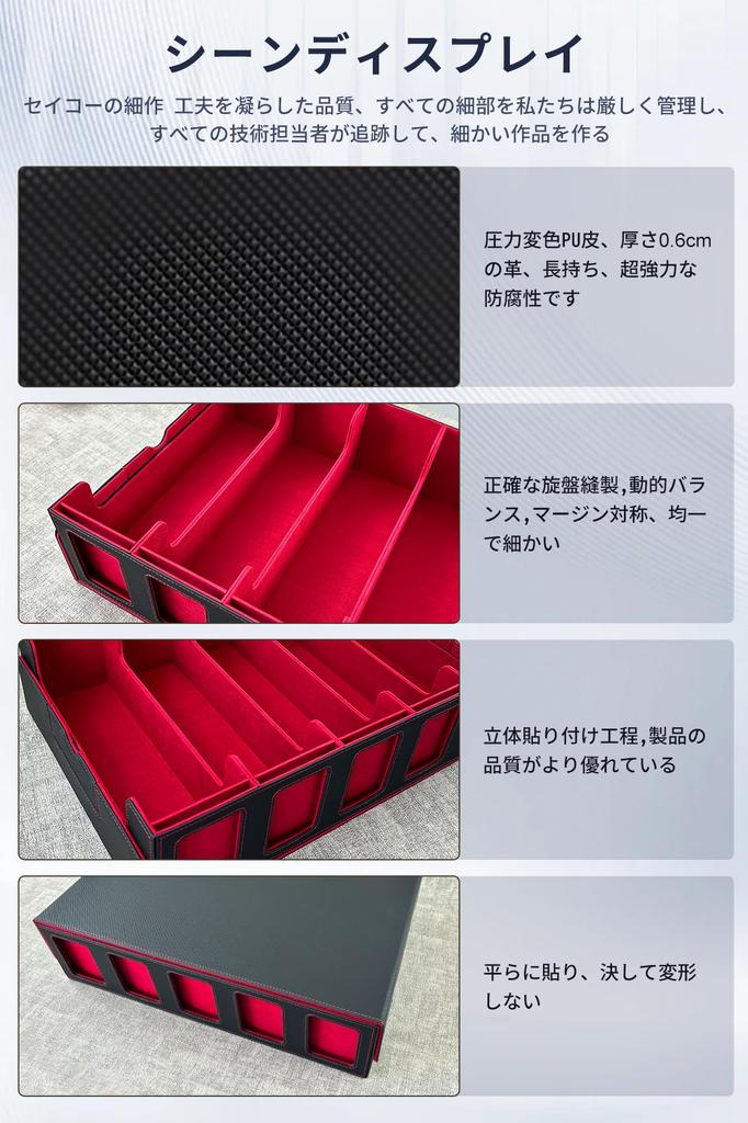 HG CHASING TRIBE Deck Trading Card PU Holds Large Top Loader Case with Display Sleeve Compatible Card Case, Case, Leather, 4200+ Cards, Capacity,