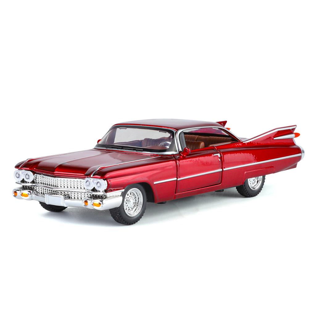 1/32 Cadillac Eldorado Biarritz Alloy Model Car Toy Diecasts Metal Casting Sound and Light Car Toys for Children Vehicle
