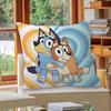 Süß-B-B-Blueys-S Cartoon Kissen Kissenbezug Kissenhülle Wohnzimmer Sofa Heimdekoration Personalisiert