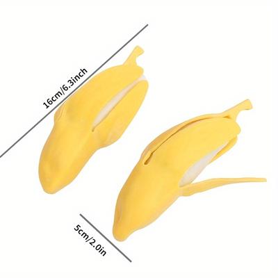 Bananowe Squishies Stres Relief Miękkie Zapachowe Symulacje Bananowe Owoce Ściskane Zabawki Zabawne Uroczy Prezent Urodzinowy Nowość Zabawka dla Dzieci