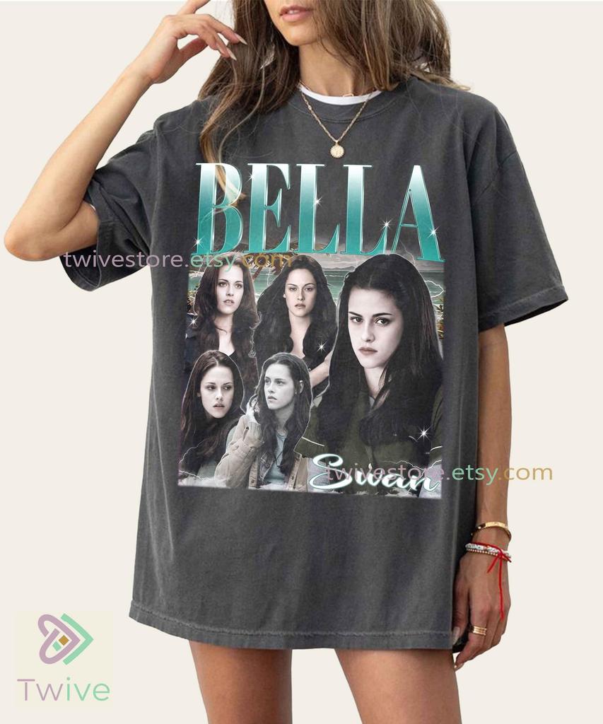 Bella Swan Comfort Colors Shirt, Vintage Twilight Movie Tee, Retro Fan Merch Gift, Classic Cullen Aesthetic T-Shirt