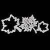 New 3pcs Maple Leaf Metal Cutting Dies Stencil Scrapbooking Card Embossing DIY