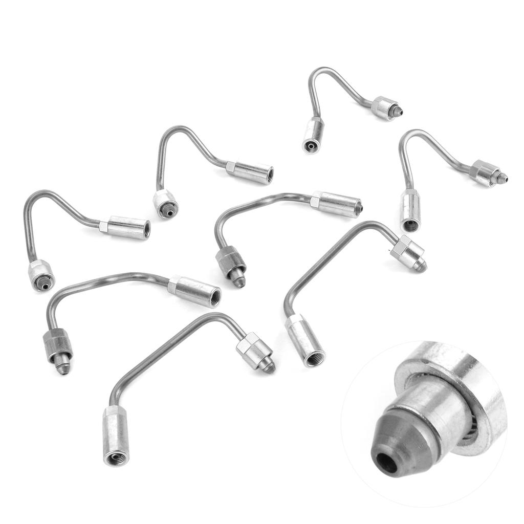8pcs Fuel Injector Line Cylinders 1 8 98006523 Fit for Chevy GMC 2007.5 2010 6.6 LMM Duramax